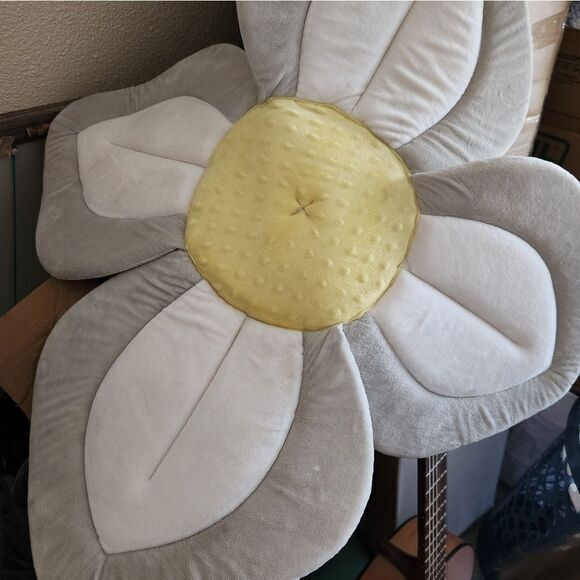 Blooming Bath‎ Lotus Baby Bath Seat Plush Minky Infant Bath Flower Mat Bath Tub - Picture 11 of 11